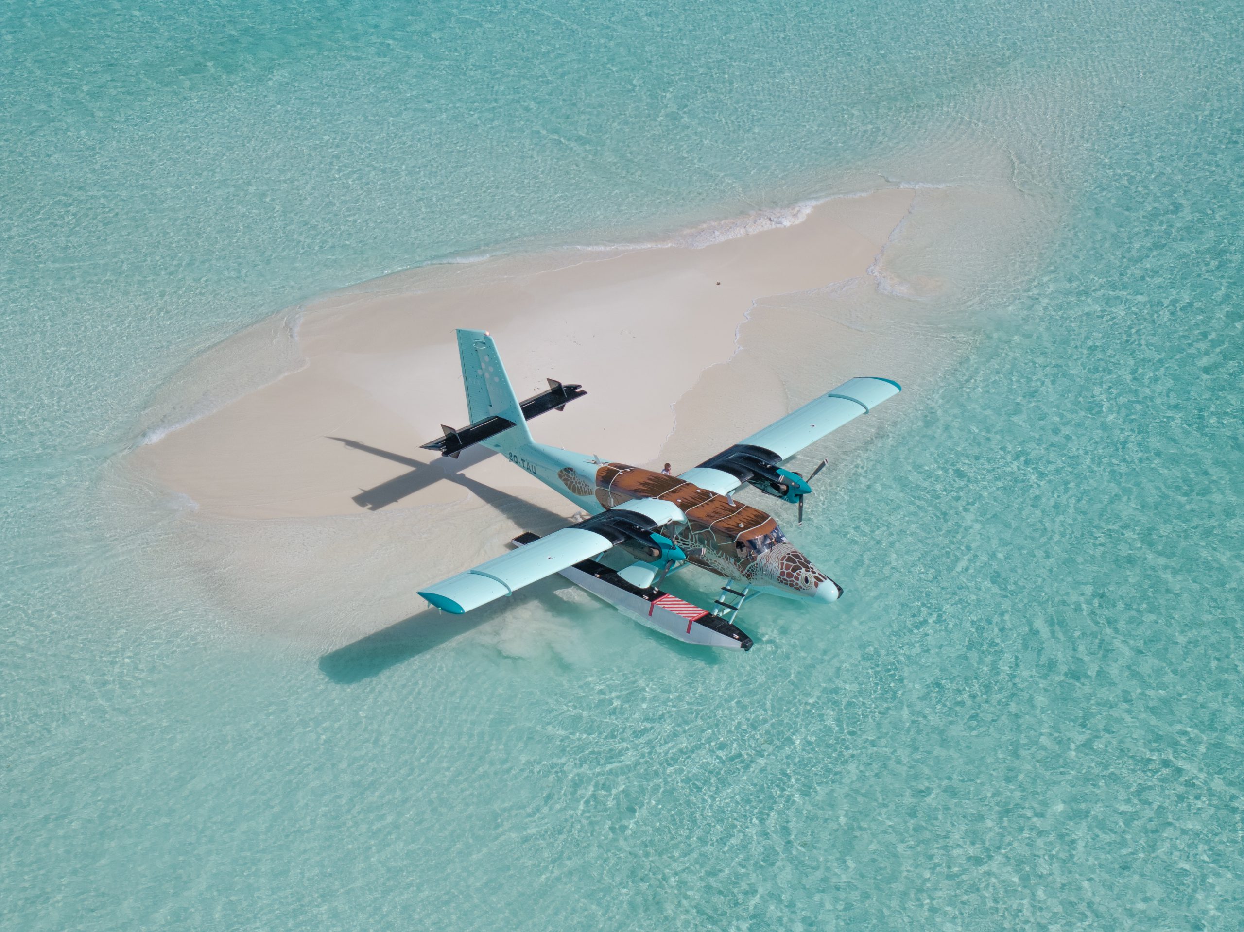 Dettaglio piscina resort di lusso alle Maldive